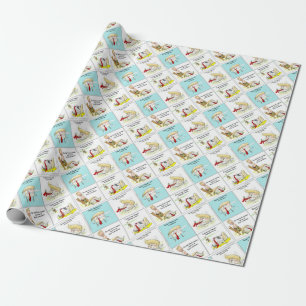 Papier Cadeau Rick London "Trumpty Dumpty" Cadeau drôle Trump