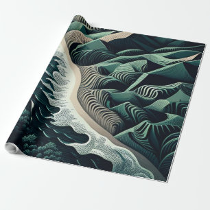 Papier Cadeau Rivages sereins