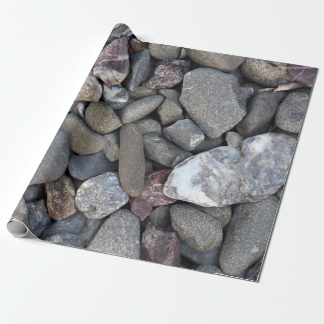 Papier Cadeau Rivières Rocks 2 (Déroulé)