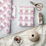 Papier Cadeau Robe Mariage Fleur Rose Fête de la mariée<br><div class="desc">Présente une illustration originale d'une jolie robe de fleurs rose. Parfait pour votre fête de mariée ! Cette conception est également disponible sur d'autres produits. Ne vois-tu pas ce que tu cherches ? Vous avez besoin d'aide pour la personnalisation ? Contactez Rebecca pour avoir quelque chose conçu pour vous.</div>