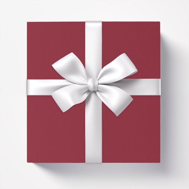 Papier Cadeau Robe uni bordeaux (Créateur téléchargé)