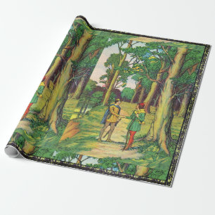 Papier Cadeau Robin Hood Et Little John