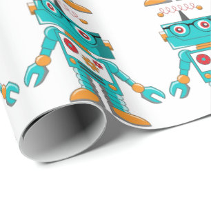 Papier Cadeau - Robo Intelligent
