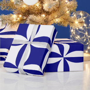 Papier Cadeau Roboter Peter pour payer Paul Motif bleu