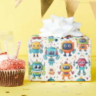 Papier Cadeau Robots