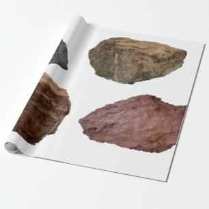 Papier Cadeau Roches pierres calcaires de granit