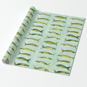 Papier Cadeau Roll de poisson d'eau