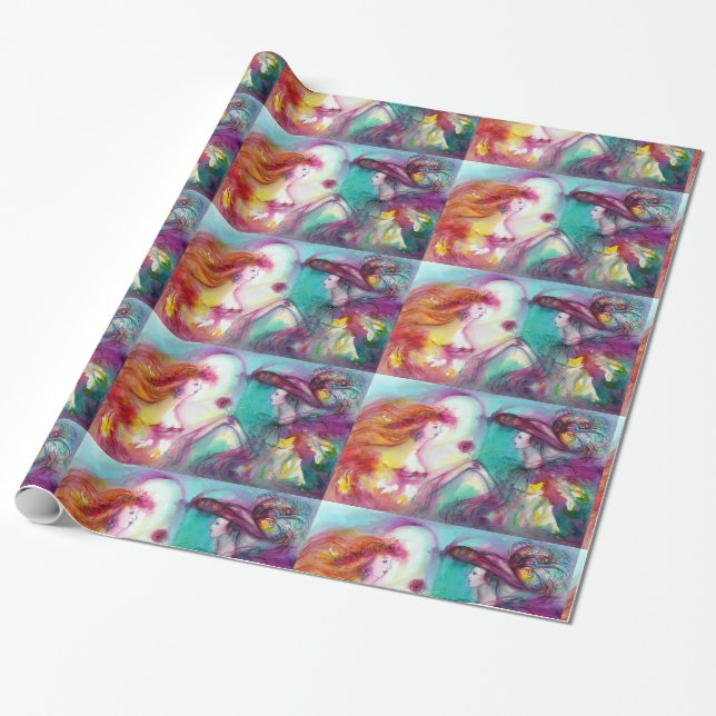 Papier Cadeau ROMEO ET JULIET, Saint-Valentin (Déroulé)