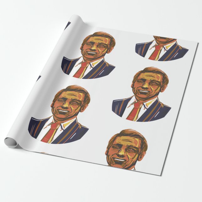 Papier Cadeau ron desantis pour le président 2024 (Déroulé)