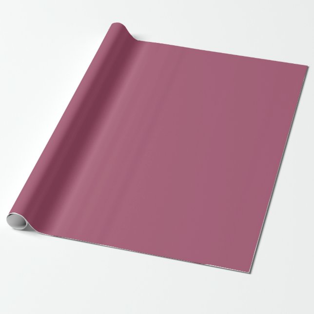 Papier Cadeau Rose de Chine Uni (Déroulé)