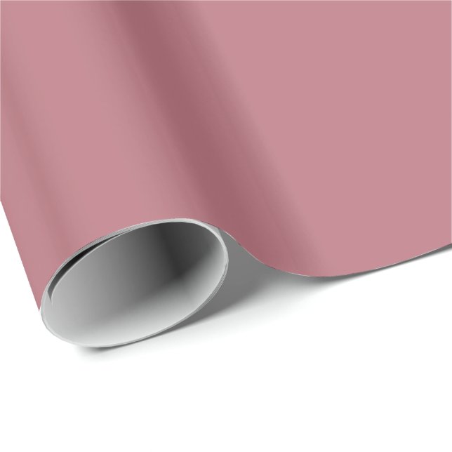 Papier Cadeau Rose Doré (Coin rond)