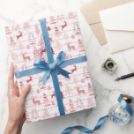 PAPIER CADEAU ROSE ET ARBRES DE NOËL MONOGRAMME PERSONNALISÉ<br><div class="desc">Ajoutez une touche unique et amusante à votre expérience quotidienne grâce à ce design unique et tendance. Amusez-vous avec ce design et beaucoup d'amour.</div>