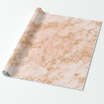 Papier Cadeau Rose Gold Parties scintillant Marbre tendance chic<br><div class="desc">Rose parties scintillant or motif papier d'emballage  pour son anniversaire ou toute autre occasion. Idéal pour les douches nuptiales,  les soirées bachelorette,  les mariages,  etc.</div>