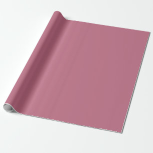 Papier Cadeau Rose Mauve solide