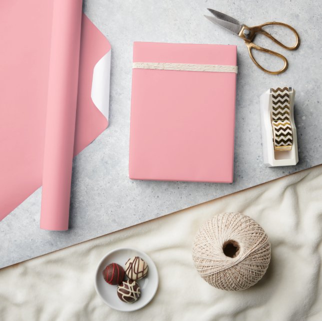 Papier Cadeau Rose souple solide (Artisanat)