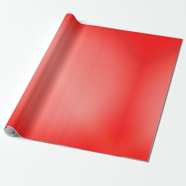 Papier Cadeau Rouge dégradé (Déroulé)
