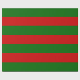 Papier Cadeau Rouge et vert