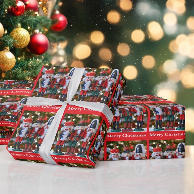 Papier Cadeau Rouleau de salutation de Noël ou de vacances de Ca (Créateur téléchargé)