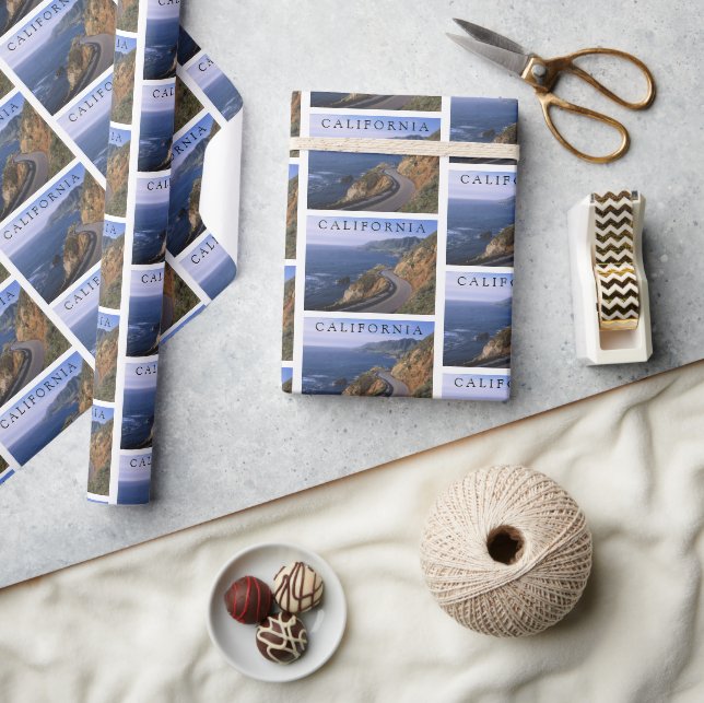Papier Cadeau Route 1 | Carmel Californie (Artisanat)
