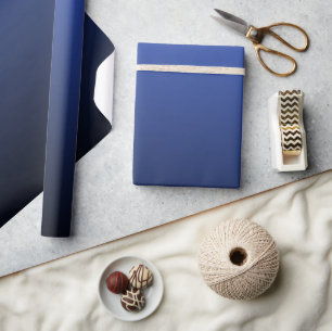 Papier Cadeau Royal Blue Black Ombre