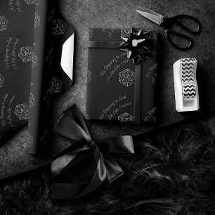 Papier Cadeau RPG Critmas   Old School Tabletop Role Player Dice