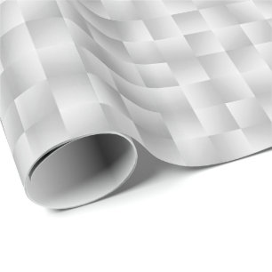 Papier Cadeau Rubans satinés - gris argent
