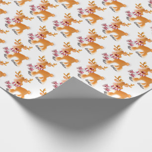 Papier Cadeau Rudolph