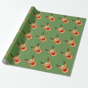 Papier Cadeau Rudolph