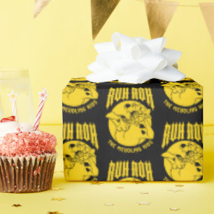 Papier Cadeau Ruh Roh Scooby-Doo L'Icône Des Enfants En Médaille