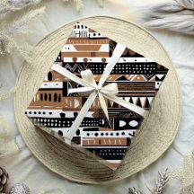 Rustique Tribal Ethnic Earthy African American Gif