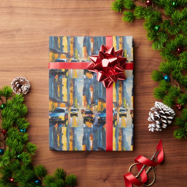 Papier Cadeau Rythmes urbains Splash d'art Cityscape (Cadeau de vacances)