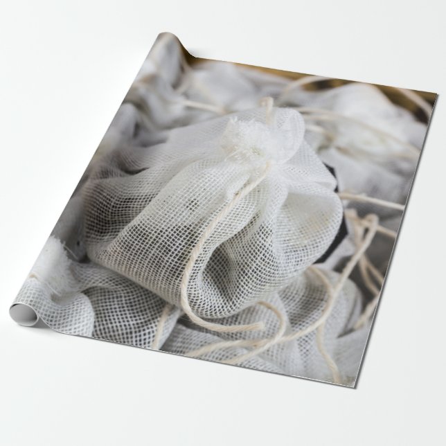 Papier Cadeau Sac à thé pour les amateurs de thé (Déroulé)