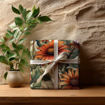 Papier Cadeau Sage Terracotta Botanique Floral Fête de Mariage<br><div class="desc">Complétez votre célébration avec ce papier d'emballage botanique élégant présentant un motif floral vert sauge chaud et terracotta. Conçu pour se coordonner parfaitement avec la collection de papeterie de shower de mariage assortie,  ce papier cadeau ajoute une touche cohérente et élégante à votre présentation d'événement.</div>
