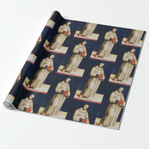Papier Cadeau Saint François d'Assise par Raphaël Art de la Rena
