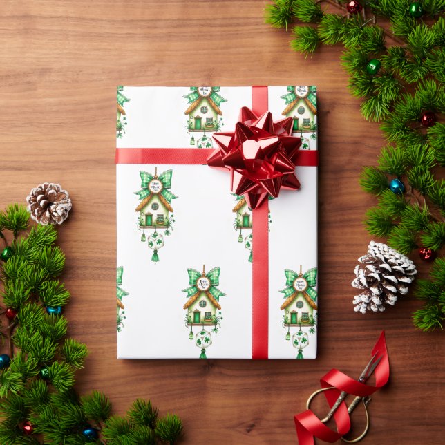 Papier Cadeau Saint Patrick's Day (Cadeau de vacances)