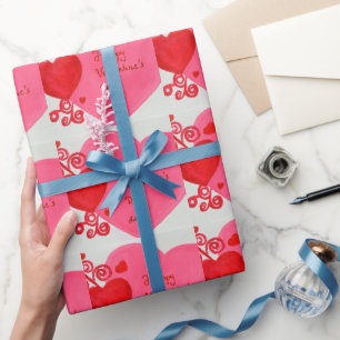 Papier Cadeau Saint Valentin