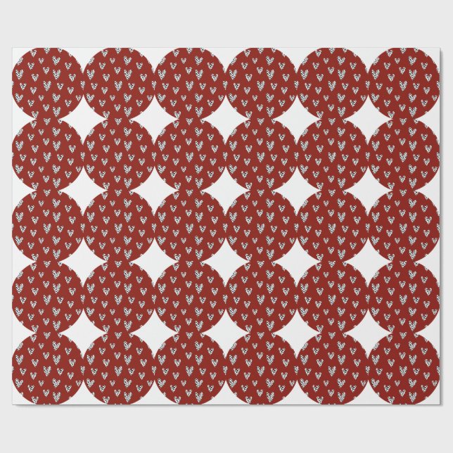 Papier Cadeau Saint-Valentin (Plat)