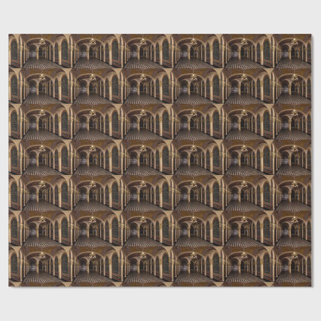 Papier Cadeau Sainte Trinité Église grecque orthodoxe (Plat)