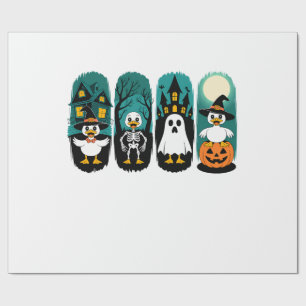 Papier Cadeau Saison d'Halloween effrayante