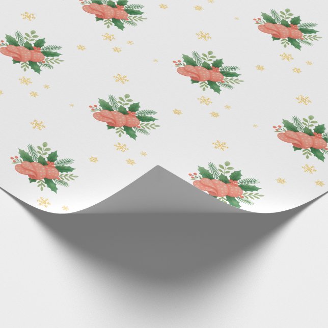 Papier Cadeau Salami de Noël (Coin)