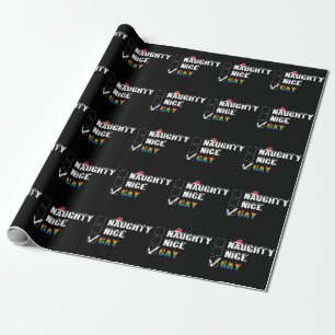 Papier Cadeau Sale Cadeau de Noël LGBT Fierté Gay Arc-en-ciel