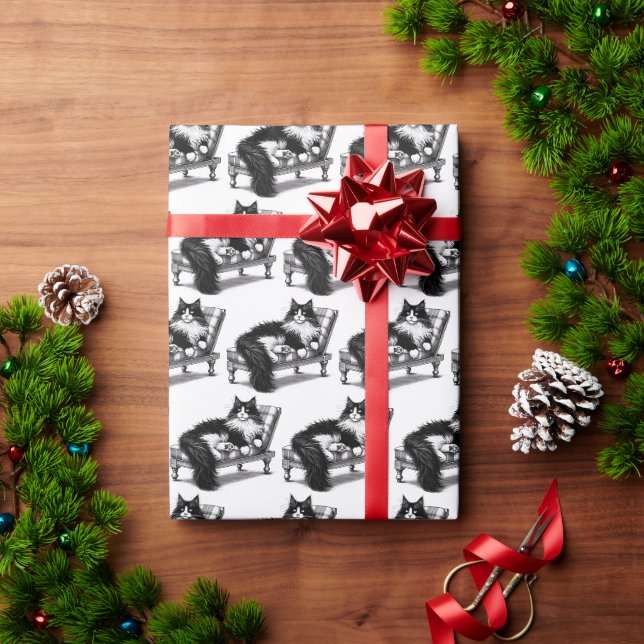Papier Cadeau Salon Kitty (Cadeau de vacances)