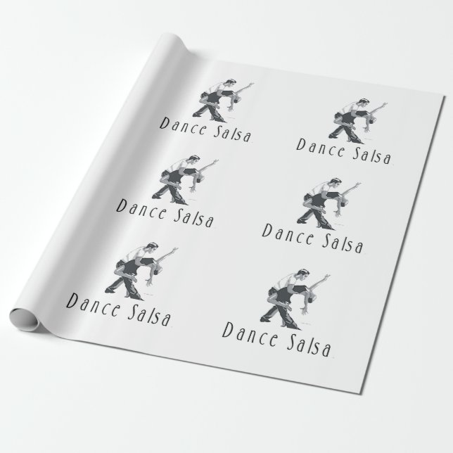 Papier Cadeau Salsa SUPÉRIEUR de danse (Déroulé)