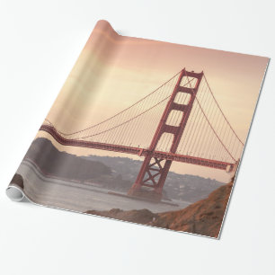 Papier Cadeau San Francisco California Golden Gate Bridge Photo