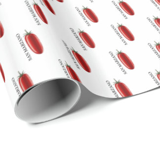 Papier cadeau San Marzano Tomato italien