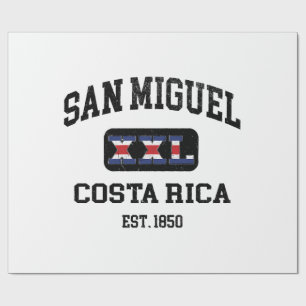 Papier Cadeau San Miguel, Costa Rica - XXL Athletic