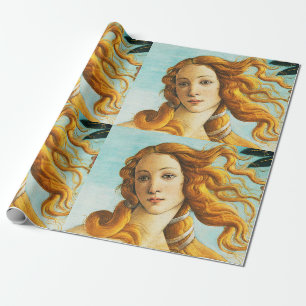 Papier Cadeau Sandro Botticelli La Naissance de Vénus Détail du