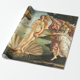 Papier Cadeau Sandro Botticelli Naissance De Vénus