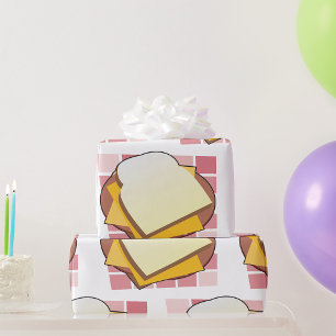 Papier Cadeau Sandwich au fromage