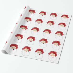 Papier Cadeau Santa Clause